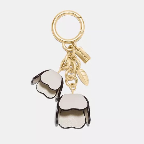 Coach Accessories - Coach Essential Tea Rose Bag Charm